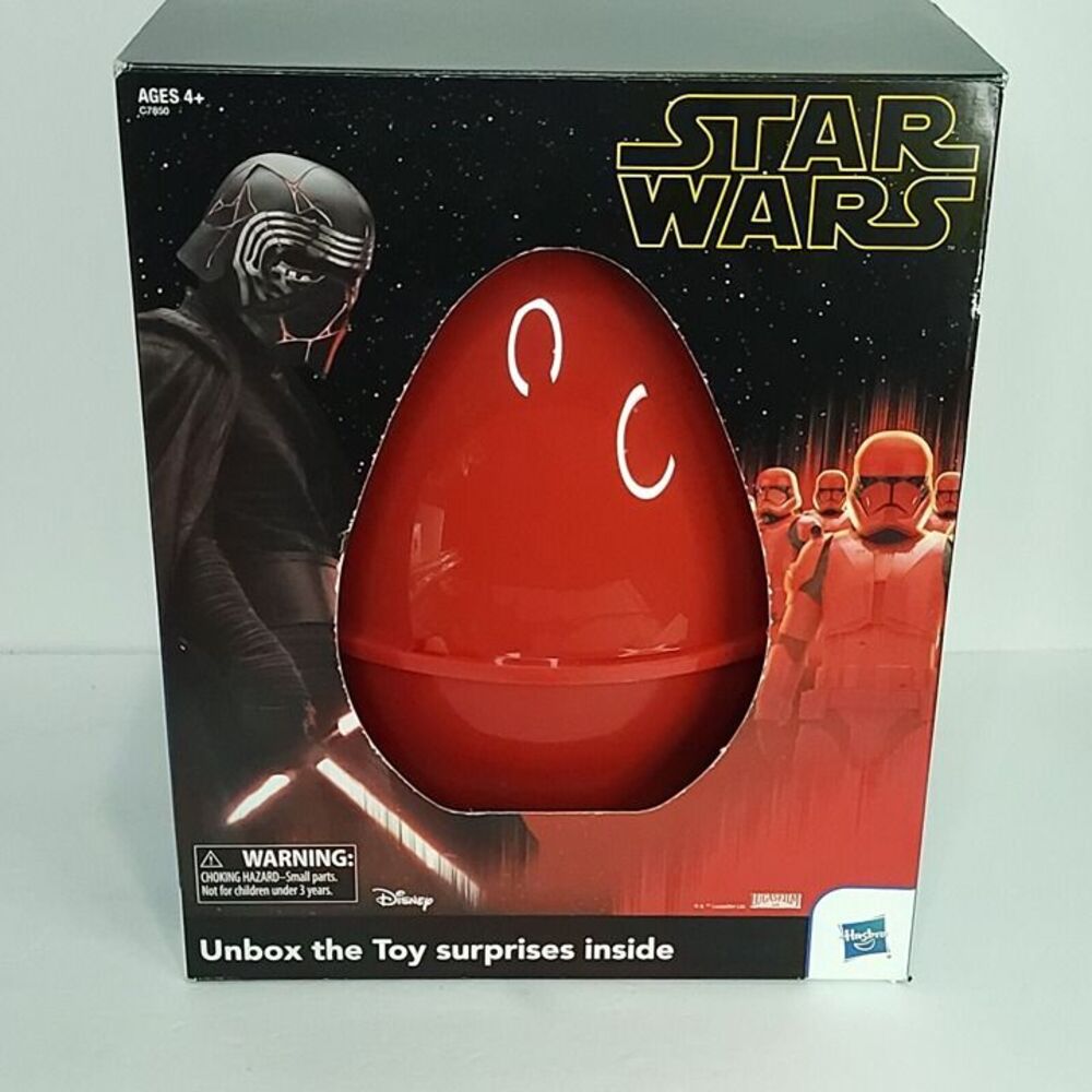 Star Wars Vintage Large Plastic Hasbro Large Surprise Egg 14" New Sealed RARE
